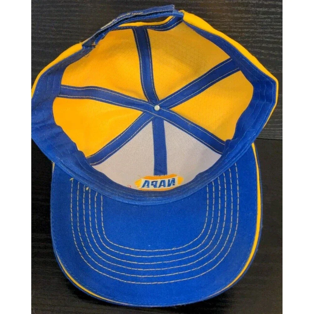 Napa Know How Racing Chase Elliot #9 Blue Yellow Adjustable Strap Hat Cap Unisex
